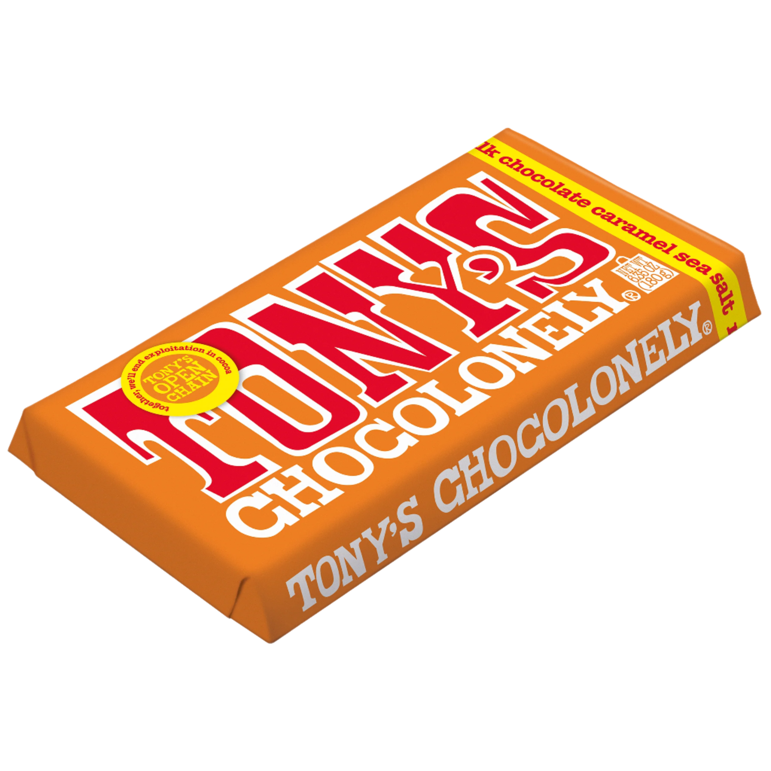 Tony's Chocolonely Caramel Sea Salt 180g